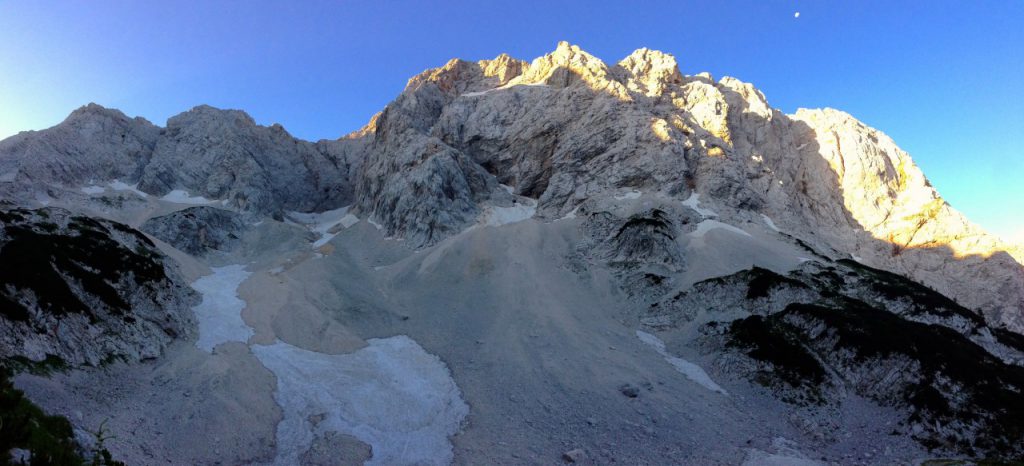 Koroška in Kranjska Rinka, Skuta, Štruca, in Dolgi hrbet | Foto: Janez Nastran